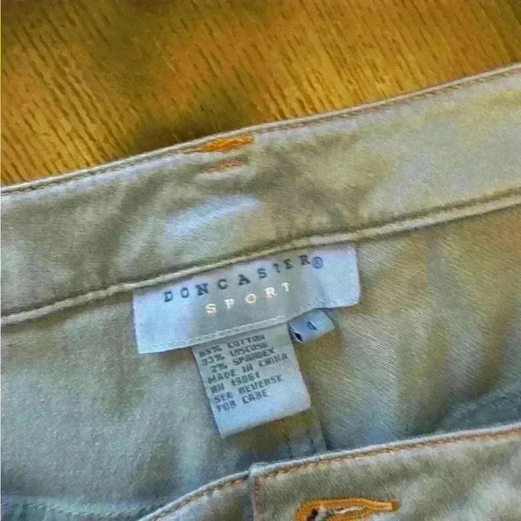 Doncaster Sport Blue Pants with Gold Stitching - Picture 3 of 7